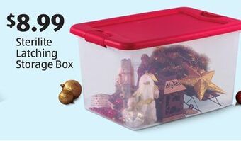 Aldi Sterilite latching storage box offer