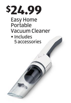 Aldi Easy home portable vacuum cleaner offer