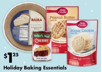 Dollar Tree Holiday baking essentials offer