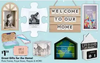 Frames prayer boxes, plaques & more!