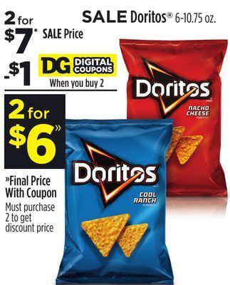Dollar General Doritos® offer