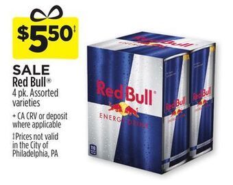 Dollar General Red bull® offer