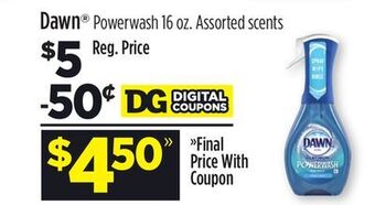 Dollar General Dawn® powerwash offer