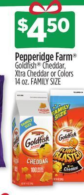 Dollar General Pepperidge farm® offer