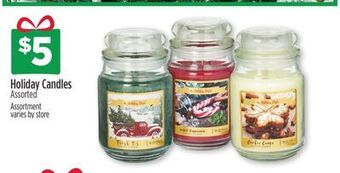 Dollar General Holiday candles offer