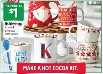 Dollar General Holiday mugs offer