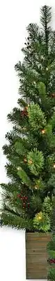 Ace Hardware Celebrations® 4' potted warm white led christmas tree offer