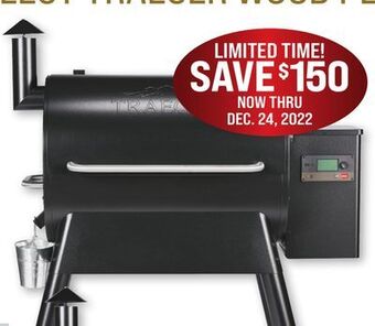 Ace Hardware Traeger® pro series 780 wood pellet grill offer