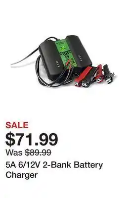 Tractor Supply Company 5a 6/12v 2-bank battery charger offer