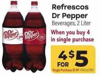 Refrescos dr pepper