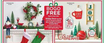 Dollar General Holiday decor offer