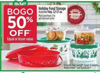 Dollar General Holiday food storage offer
