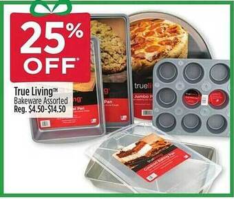 Dollar General True living bakeware assorted offer