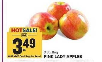 Food Lion Pink lady apples offer