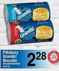 Food Giant Pillsbury grands! biscuits offer