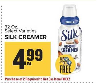 Food Lion Silk creamer offer