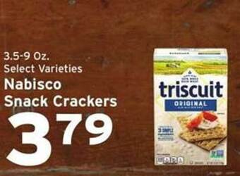 Hannaford Nabisco snack crackers offer