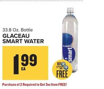 Food Lion Glaceau smart water offer
