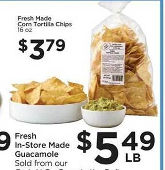 Foods Co Fresh in-store made guacamole offer