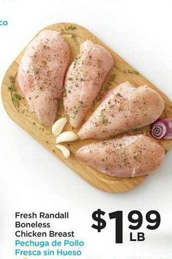 Foods Co Fresh randall boneless chicken breast offer