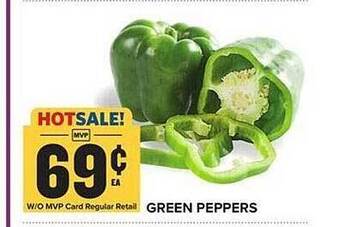 Food Lion Green peppers offer