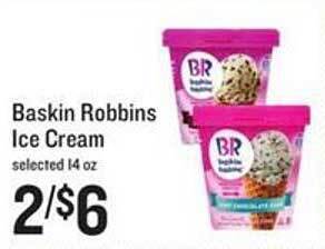 Lowes Foods Baskin robbins ice cream offer