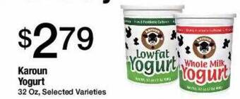 Jons International Karoun yogurt offer