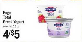 Lowes Foods Fage total greek yogurt offer
