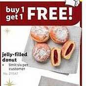 Lidl Jelly-filled donut offer