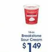 Price Rite Breakstone sour cream offer