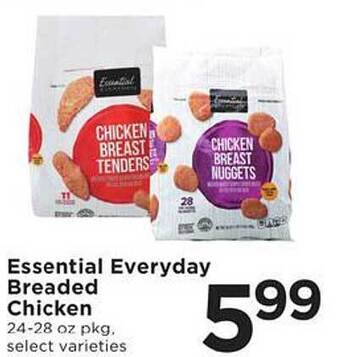 SHOPPERS Essential everyday breaded chicken offer