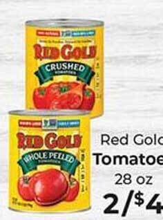 Sunset Foods Red gold tomatoes offer