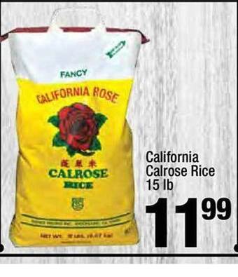 Super King Markets California calrose rice offer