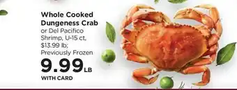 QFC Whole cookied dungeness crab offer
