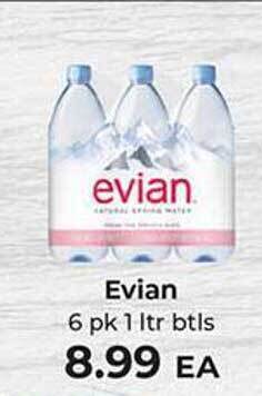 Sunset Foods Evian offer