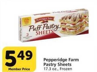 Vons Pepperidge farm pastry sheets offer