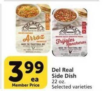 Vons Del real side dish offer