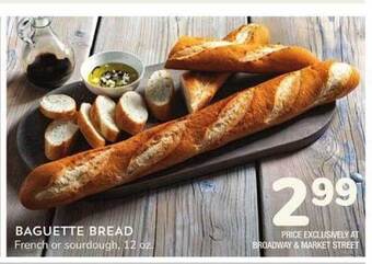 Albertsons Baguette bread offer