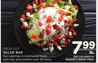 Albertsons Salad bar offer