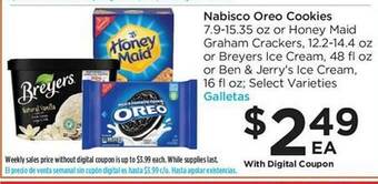 Food 4 Less Nabisco oreo cookies offer