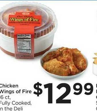 Food 4 Less Chicken wings of fire offer