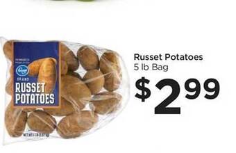 Food 4 Less Russet potatoes offer