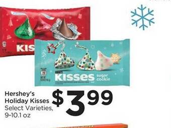 Foods Co Hershey's holiday kisses offer