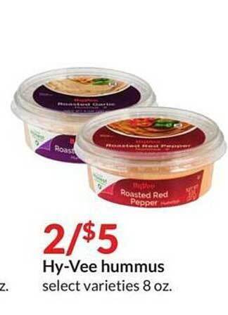 Hy-Vee Hy-vee hummus select varieties offer