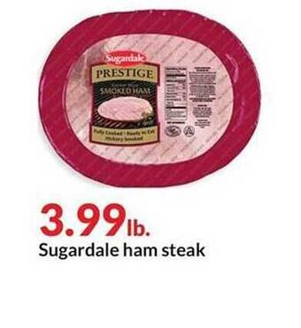 Hy-Vee Sugardale ham steak offer