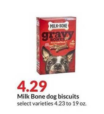 Hy-Vee Milk bone dog biscuits offer