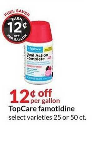 Hy-Vee Topcare famotidine offer