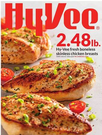 Hy-Vee Hy-vee fresh boneless skinless chicken breasts offer
