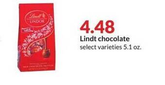 Hy-Vee Lindt chocolate offer