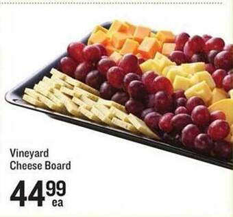 Lowes Foods Vineyard cheese board offer